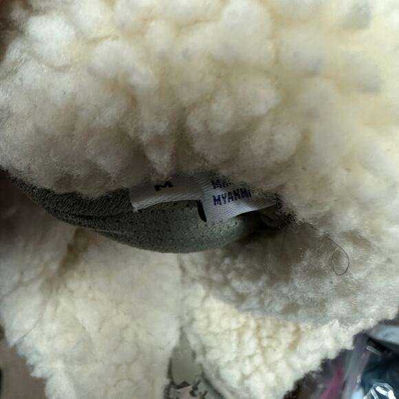 Jack & Jones Originals Studio Sherpa Full Zip Vest Mens Size Medium Cream Gray - Picture 7 of 7